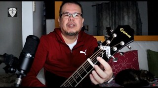 Epiphone AJ220S Guitar Demo Fitted with String Butler | Edwin-E