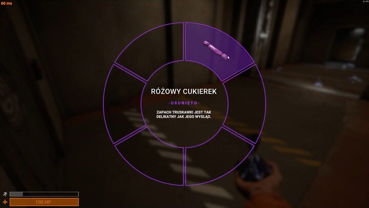 Pink candy type stuff