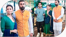 Pregnant Alia Bhatt With Husband Ranbir Kapoor & Ayan Mukerji Promoting Brahmāstra: Part One – Shiva