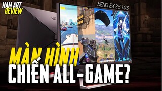 MUA MÀN HÌNH GÌ CHIẾN ALL GAMES THOẢI MÁI ? ĐẬP HỘP & ĐÁNH GIÁ BENQ EX2510S