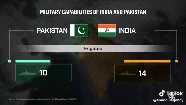 India vs Pakistan arms force.