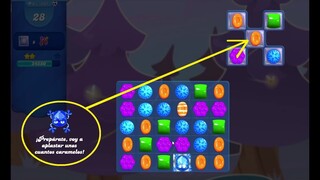 Candy Crush Saga How to beat Level 532 with Frog