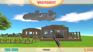 Defend The Farm from Alien Invasion. Animal Revolt Battle Simulator