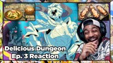 DID THIS MAN JUST COOK A SUIT OF ARMOR??? Delicious in Dungeon Episode 3 Reaction