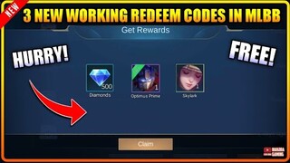 CLAIM! NEW REDEEM CODES THIS AUGUST 2021 (3 NEW CODES!) - MLBB