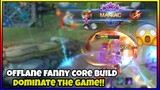 HOW TO DOMINATE THE GAME WITH OFFLANE FANNY CORE BUILD | MLBB