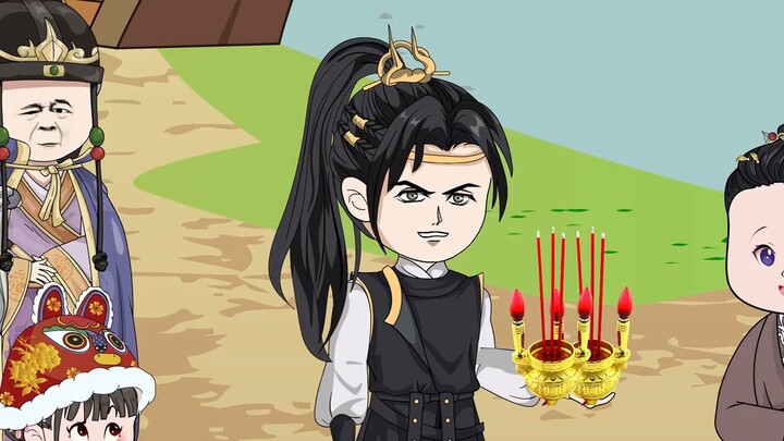 Episode 98/Sui Sui tightly protects her head