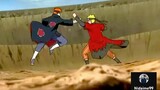 Pain Vs Konoha (Naruto Sage Mode)