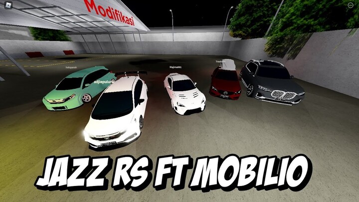 Ketinggalan Update Jadi Modif Honda Jazz RS Ditemenin Honda Mobilio - Roblox CDID Gameplay