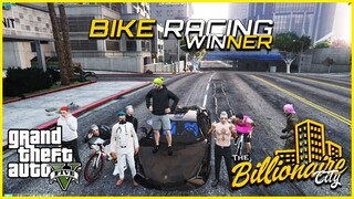 BIKE RACING *Nanalo ng Lambo! Aheemm!* | Billionaire City RP | GTA 5 Roleplay