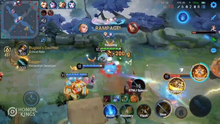 Highlight gameplay honor of kings