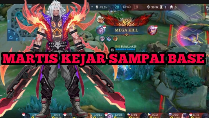 MARTIS KEJAR SAMPAI BASE MUSUH