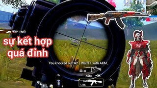 PUBG Mobile - Sự Kết Hợp Hiệu Ứng Của AKM Seaven Sea Và Huyết Nha | AKM X6 ZoomOut