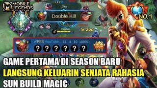 GAME PERTAMA SEASON 22 BERSAMA SOBAT EPICAL GLORY LANGSUNG KITA KELUARKAN SUN MAGE BY SUPREME 1 SUN