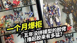 一个月爆柜？五年没碰模型的胶佬撸起胶来有多猛？