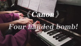 Artistic Piano Duet of "Canon"