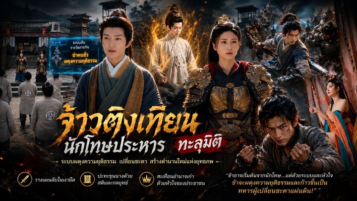⚔️ (เต็มเรื่องพากย์ไทย+เสียงAiท้ายเรื่อง) “จ้าวติงเทียน: นักโทษประหารทะลุมิติ”