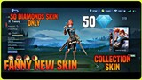 50 Diamonds skin only | Fanny New Skin S22 Purchase skin | Skills Review | MLBB