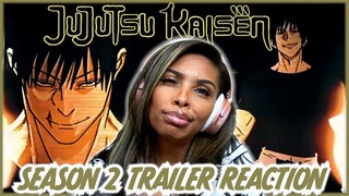 WHO THE HECK IS THIS?! | JUJUTSU KAISEN SEASON 2 TRAILER REACTION