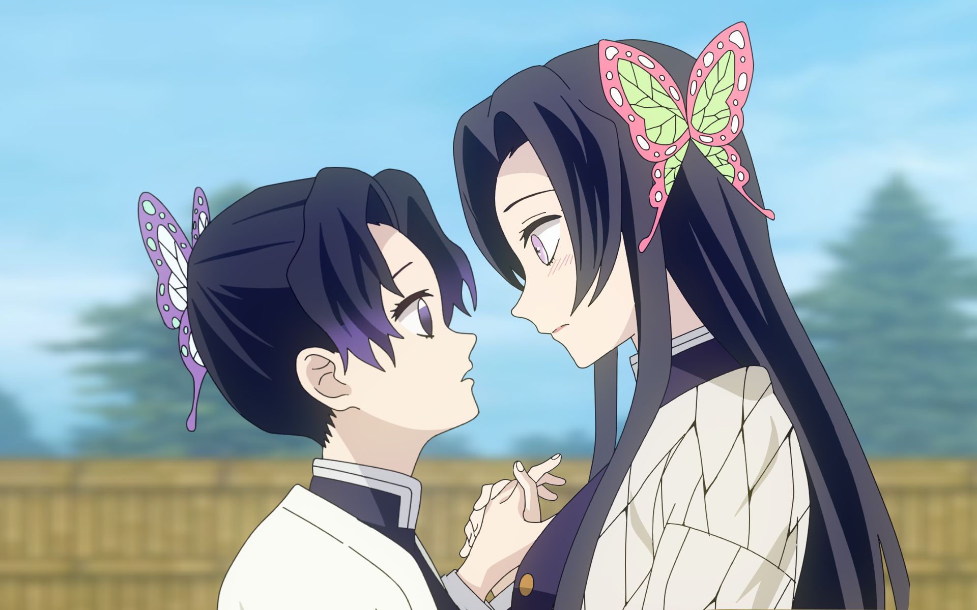 Demon Slayer Spin-off: Kochou Shinobu falls in love with Kochou Kanae -  BiliBili