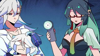 [เก็นชินอิมแพกต์รายวัน] เทวัตก็อดแช่น้ำพุร้อนเหรอ? Fufu: อาบน้ำแล้วรู้สึกสดชื่นขึ้นมาเลย!