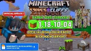 AKHIRNYA RILIS!!🤩 Mcpe 1.18.10 Official Terbaru! | Bisa Login Xbox & BISA MAIN SERVER!