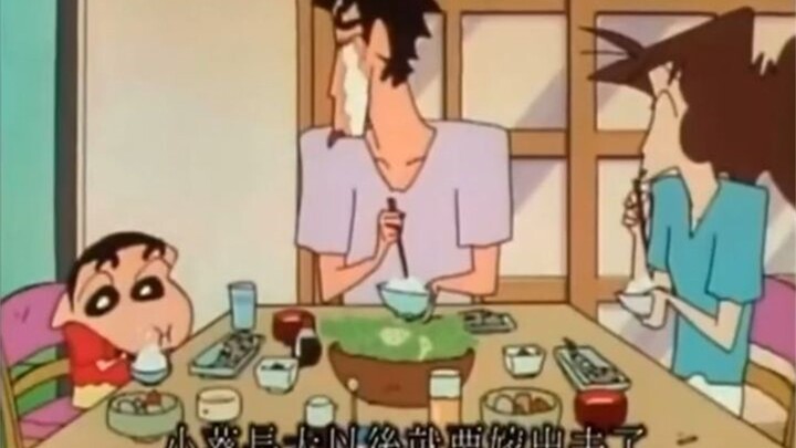 When Shin-chan wanted to marry Nanako, Hiroshi and Misae didn't laugh at him but said something like