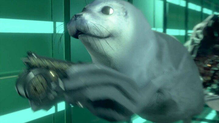 Resident Evil, but Ada is a seal