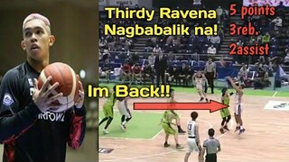 Thirdy Ravena Vs Hokkaido 5 points 3 reb.2assist