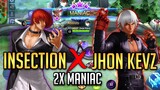 INSECTION + JHON KEVZ = PERFECT COMBINATION | MLBB