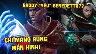 MLBB | BRODY &quot;YÊU&quot; BENEDETTA? CHÍ MẠNG GẦN 5000, BẮN THƯỜNG 1500 DAME RUNG MÀN HÌNH! | Tốp Mỡ Gaming