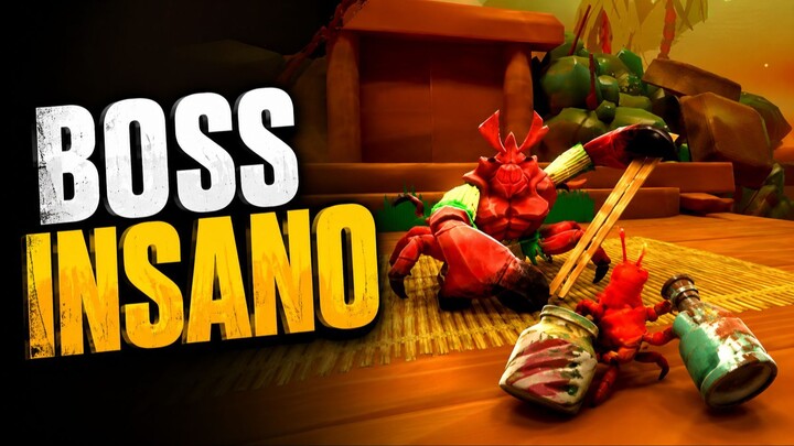 ENFRENTEI HELKEA, O CARANGUEJO INTIMIDADOR! | ANOTHER CRAB'S TREASURE