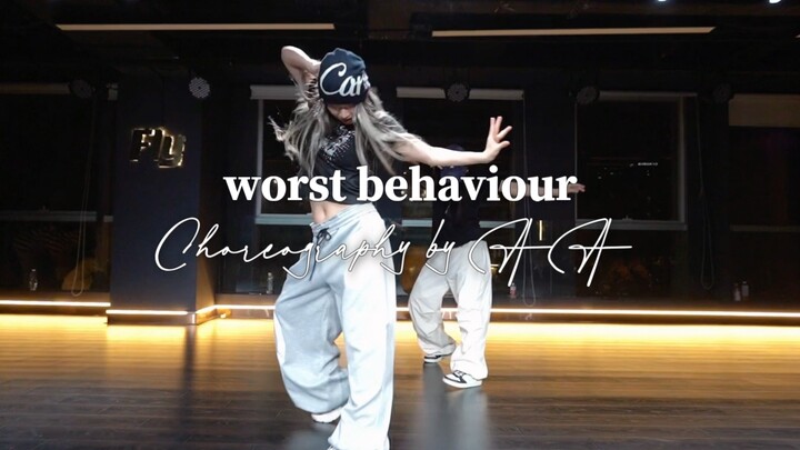 【AA编舞】worst behaviour 舒舒服服律动帅爵～#基础编舞