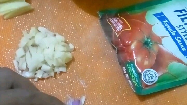 Chicken afritada for kids ( lutong bahay)