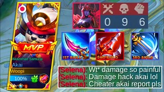 NEW REVAMP AKAI BROKEN DAMAGE BUILD! (MUST WATCH) | AKAI TOP 1 GLOBAL BUILD | MLBB