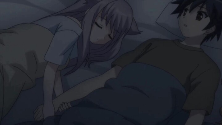 Is there really such a big cat? And she’s a cute girl.