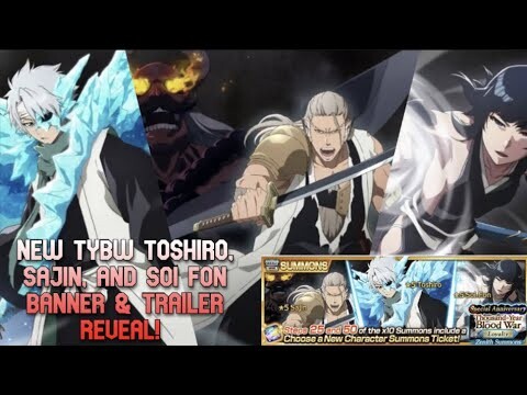 THEY ABSOLUTELY COOKED NEW TYBW HOLLOWFIED TOSHIRO, SAJIN AND SOI FON GAMEPLAY REVEAL! #bleach