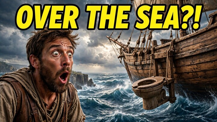 Ancient Ships Had Toilets Hanging Over The Sea! 😱 | Shocking History Fact💩🌊