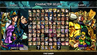 【MUGEN】最新94人物V7版《JOJO》小人物整合分享下载