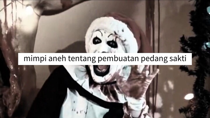 mendapat mimpi aneh pembuatan pedang sakti