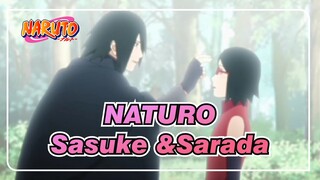 NATURO|[Kompilasi]Musim Semi Merah Sasuke Uchiha&Uchiha Sarada
