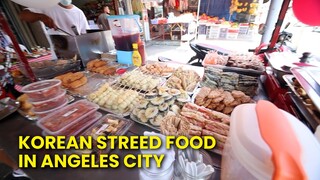 Korean street food in Balibago Angeles City