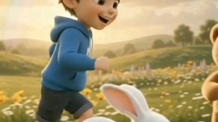 Ribo’s Magical Rainbow Adventure 🌈✨ | Fun Cartoon for Kids | Rainbow KidsZone