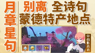(Source) [Genshin Impact] Moon and Star Verses: Farewell! Photograph Mondstadt's specialties/Unlock 