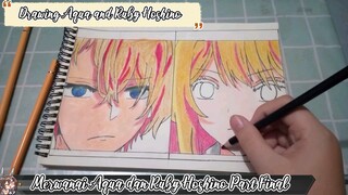 Drawing Aqua Hoshino Dan Ruby Hoshino Part Final