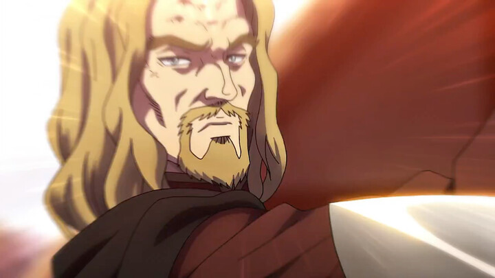 You look so handsome when you swing the sword for your mother... Swinging the sword for your mother,