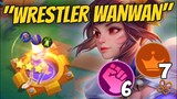 FULL PRINCE X WANWAN WRESTLER !! ENEMIES CAN'T MOVE ANYMORE !! MAGIC CHESS MOBILE LEGENDS