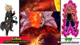 Tiến hóa sức mạnh Super Dragon ball Heroes【Phần 13】Ku Đen Hồng SSJ 3 Vs Saiyan Trùm Mền