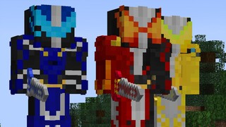 【Minecraft】โมดูล Kamen Rider 1.16.5 ที่สร้างเองพร้อมเอฟเฟกต์เสียง