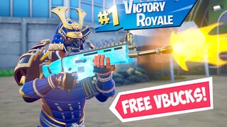 I Don't Know How, But I Won! (My First vBucks Giveaway) | Fortnite Zero Build Squads